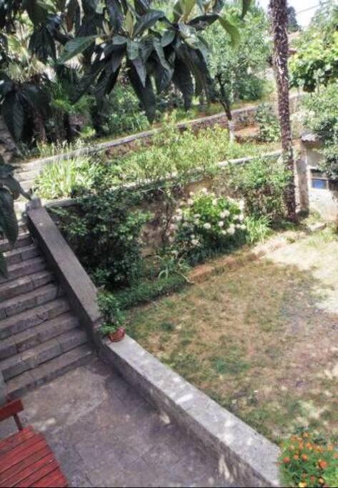 Appartamento Lovely Loft Studio W Patio & Garden Abbazia Esterno foto